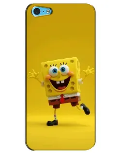 Чехол для iPhone 5c с картинкой «Позитивный Губка Боб» Чехол для iPhone 5c с картинкой «Позитивный Губка Боб»