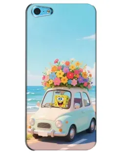 Чехол для iPhone 5c с картинкой «Автомобильное путешествие» Чехол для iPhone 5c с картинкой «Автомобильное путешествие»