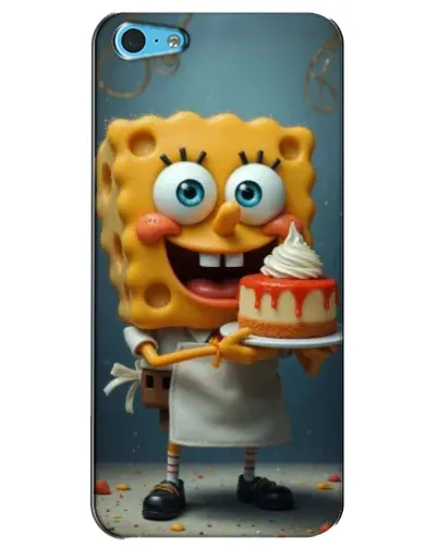 Чехол для iPhone 5c с картинкой «Повар Спанч Боб» Чехол для iPhone 5c с картинкой «Повар Спанч Боб»