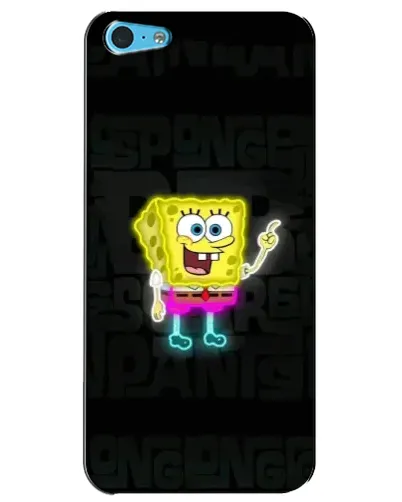 Чехол для iPhone 5c с картинкой «Неоновый Губка Боб» Чехол для iPhone 5c с картинкой «Неоновый Губка Боб»
