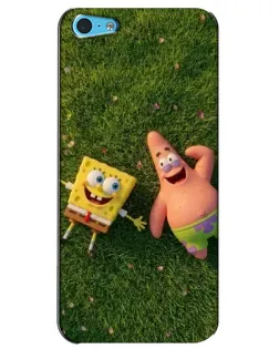 Чехол для iPhone 5c с картинкой «Друзья на лужайке» Чехол для iPhone 5c с картинкой «Друзья на лужайке»