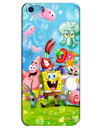 Чехол для iPhone 5c с картинкой «Губка Боб и друзья» Чехол для iPhone 5c с картинкой «Губка Боб и друзья»