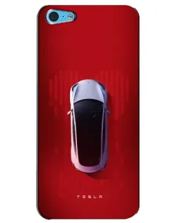 Чехол для iPhone 5c с картинкой «Tesla Top View» Чехол для iPhone 5c с картинкой «Tesla Top View»