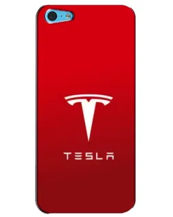 Чехол для iPhone 5c с картинкой «Tesla Red Classic» Чехол для iPhone 5c с картинкой «Tesla Red Classic»
