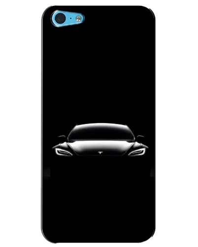 Чехол для iPhone 5c с картинкой «Фары Tesla Night»