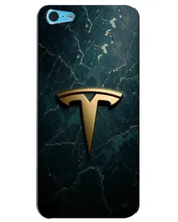 Чохол для iPhone 5c з картинкою «Мармурова Tesla Gold» Чохол для iPhone 5c з картинкою «Мармурова Tesla Gold»