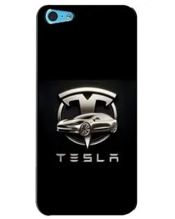 Чохол для iPhone 5c з картинкою «Tesla — срібне авто» Чохол для iPhone 5c з картинкою «Tesla — срібне авто»