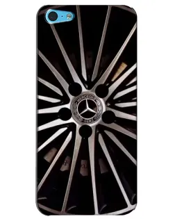 Чехол для iPhone 5c с картинкой «Диск Mercedes»