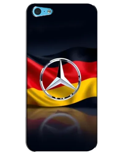 Чехол для iPhone 5c с картинкой «Mercedes — флаг Германии»