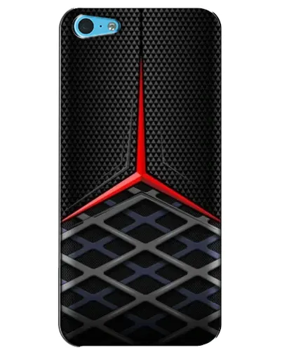 Чехол для iPhone 5c с картинкой «Mercedes Carbon Grid»