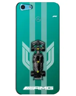 Чехол для iPhone 5c с картинкой «Mercedes AMG Petronas»