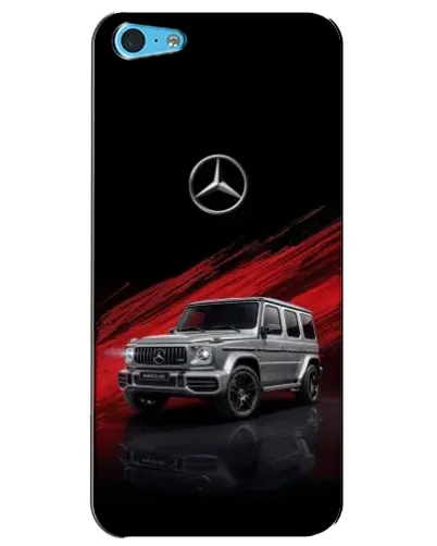 Чехол для iPhone 5c с картинкой «Mercedes G-Class красный»