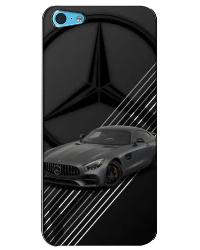 Чехол для iPhone 5c с картинкой «Mercedes AMG — графика»