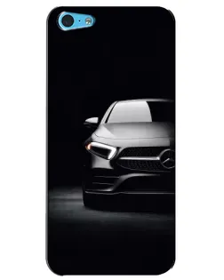 Чехол для iPhone 5c с картинкой «Свет фар Mercedes»