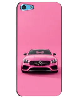 Чехол для iPhone 5c с картинкой «Розовый Mercedes AMG» Чехол для iPhone 5c с картинкой «Розовый Mercedes AMG»