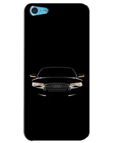 Чехол для iPhone 5c с картинкой «Audi — ночной контур»