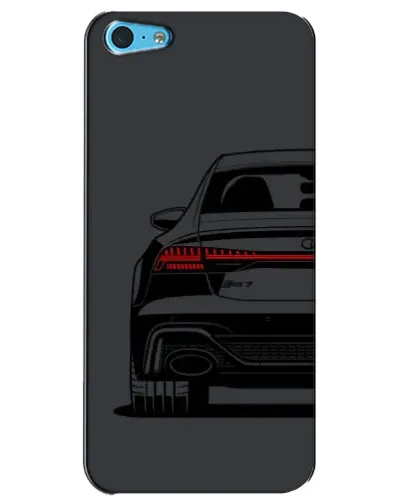 Чехол для iPhone 5c с картинкой «Задняя часть Audi — арт»