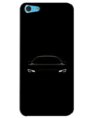 Чехол для iPhone 5c с картинкой «Взгляд Audi в темноте»
