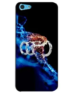 Чехол для iPhone 5c с картинкой «Энергия лого Audi»