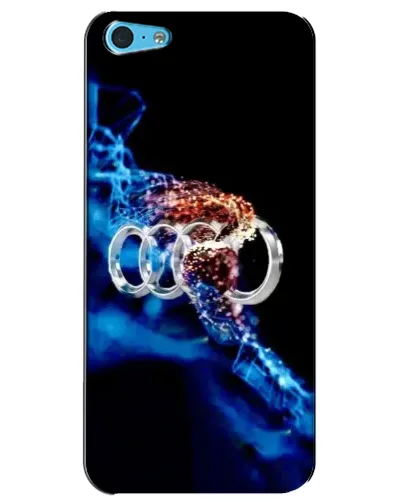 Чехол для iPhone 5c с картинкой «Энергия лого Audi»