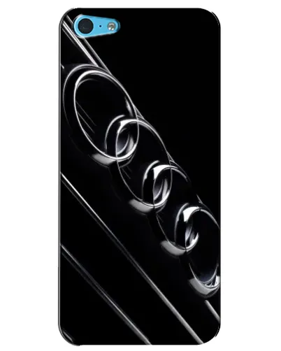 Чехол для iPhone 5c с картинкой «Audi — абстрактные кольца»