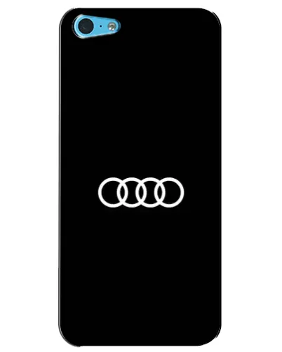 Чехол для iPhone 5c с картинкой «Audi White Logo»