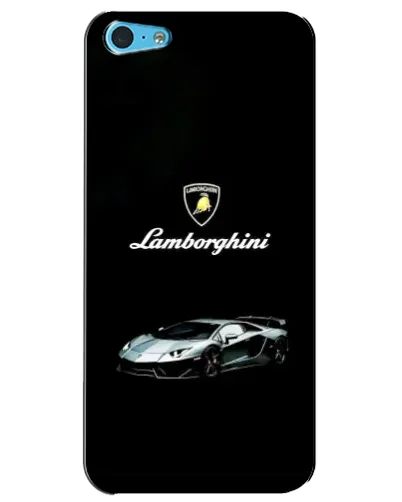 Чехол для iPhone 5c с картинкой «Логотип Lamborghini классика»