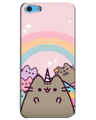 Чехол для iPhone 5c с картинкой «Единорог Pusheen» Чехол для iPhone 5c с картинкой «Единорог Pusheen»