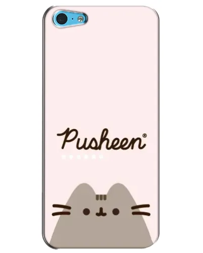Чехол для iPhone 5c с картинкой «Pusheen логотип» Чехол для iPhone 5c с картинкой «Pusheen логотип»
