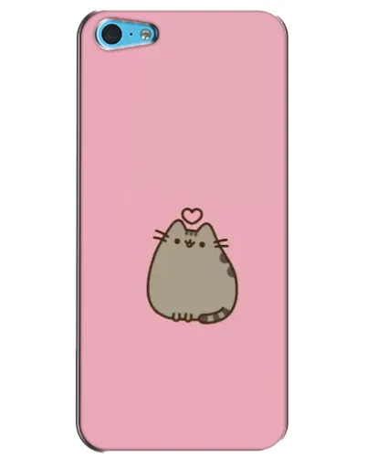 Чехол для iPhone 5c с картинкой «Pusheen сердце» Чехол для iPhone 5c с картинкой «Pusheen сердце»