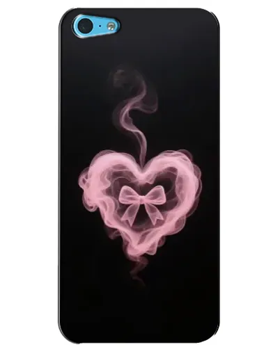 Чехол для iPhone 5c с картинкой «Дымчатое сердце» Чехол для iPhone 5c с картинкой «Дымчатое сердце»