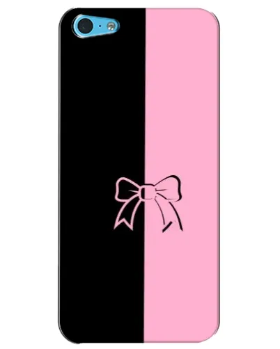 Чехол для iPhone 5c с картинкой «Половинки банта» Чехол для iPhone 5c с картинкой «Половинки банта»
