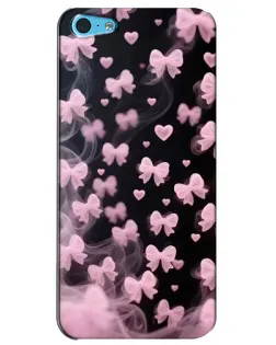 Чехол для iPhone 5c с картинкой «Неоновое кружево»