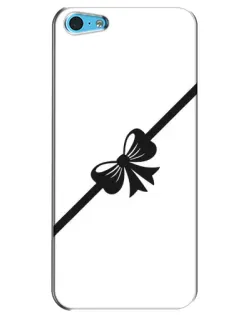 Чехол для iPhone 5c с картинкой «Диагональный бант»
