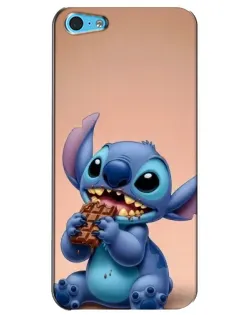 Чохол для iPhone 5c з картинкою «Стіч їсть шоколад» Чохол для iPhone 5c з картинкою «Стіч їсть шоколад»