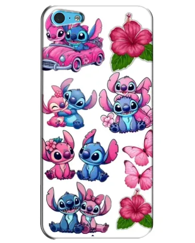 Чохол для iPhone 5c з картинкою «Стікери Stitch та Angel» Чохол для iPhone 5c з картинкою «Стікери Stitch та Angel»