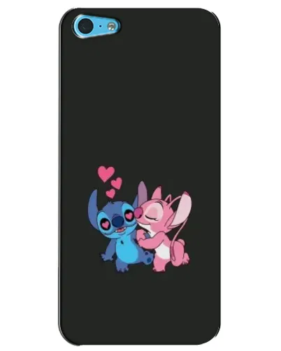 Чохол для iPhone 5c з картинкою «Анжел цілує Стіча» Чохол для iPhone 5c з картинкою «Анжел цілує Стіча»