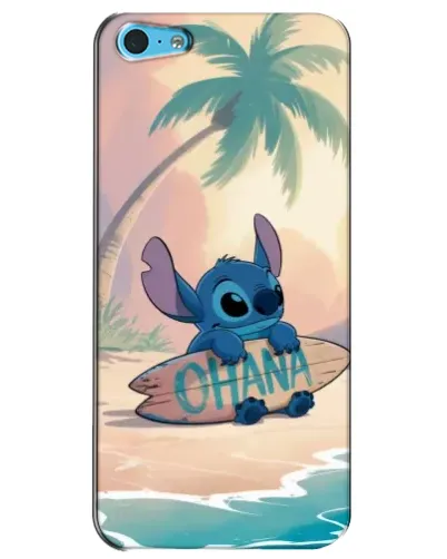 Чохол для iPhone 5c з картинкою «Стіч на серфі» Чохол для iPhone 5c з картинкою «Стіч на серфі»