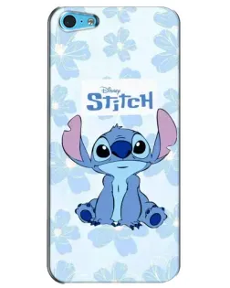Чохол для iPhone 5c з картинкою «Stitch серед квітів» Чохол для iPhone 5c з картинкою «Stitch серед квітів»