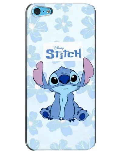 Чохол для iPhone 5c з картинкою «Stitch серед квітів» Чохол для iPhone 5c з картинкою «Stitch серед квітів»
