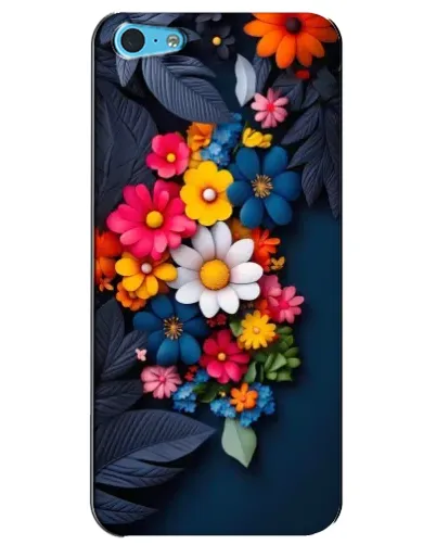 Чехол для iPhone 5c с картинкой «Цветочная феерия» Чехол для iPhone 5c с картинкой «Цветочная феерия»