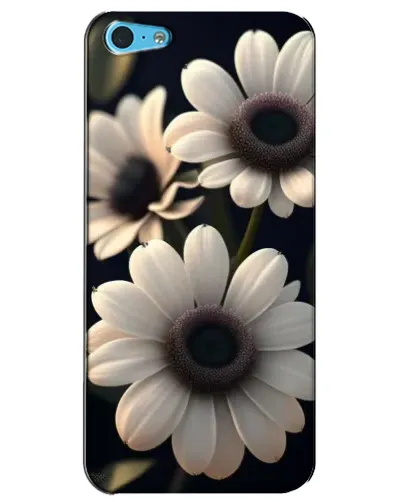 Чехол для iPhone 5c с картинкой «Белые маргаритки макро» Чехол для iPhone 5c с картинкой «Белые маргаритки макро»