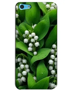 Чохол для iPhone 5c з картинкою «Конвалії в зелені» Чохол для iPhone 5c з картинкою «Конвалії в зелені»