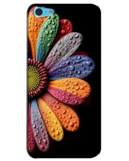 Чохол для iPhone 5c з картинкою «Райдужна квітка» Чохол для iPhone 5c з картинкою «Райдужна квітка»
