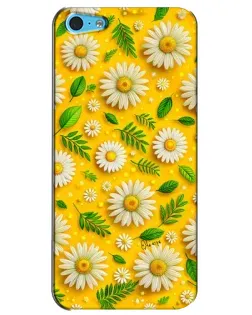 Чохол для iPhone 5c з картинкою «Ромашкове сонце» Чохол для iPhone 5c з картинкою «Ромашкове сонце»