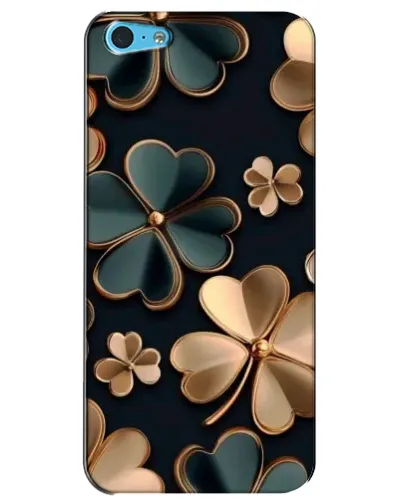 Чехол для iPhone 5c с картинкой «Клевер в золоте» Чехол для iPhone 5c с картинкой «Клевер в золоте»