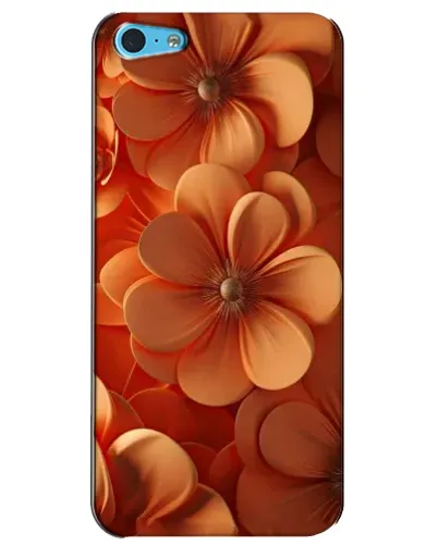 Чехол для iPhone 5c с картинкой «Оранжевый макро цветок» Чехол для iPhone 5c с картинкой «Оранжевый макро цветок»