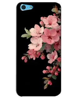 Чохол для iPhone 5c з картинкою «Рожева гілка сакури» Чохол для iPhone 5c з картинкою «Рожева гілка сакури»