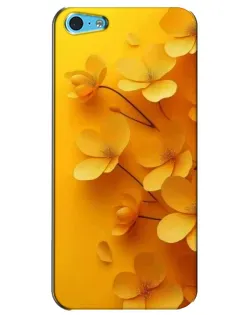 Чохол для iPhone 5c з картинкою «Золоті пелюстки» Чохол для iPhone 5c з картинкою «Золоті пелюстки»
