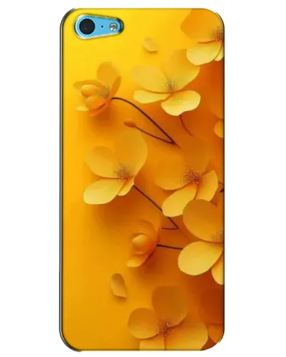 Чехол для iPhone 5c с картинкой «Золотые лепестки» Чехол для iPhone 5c с картинкой «Золотые лепестки»